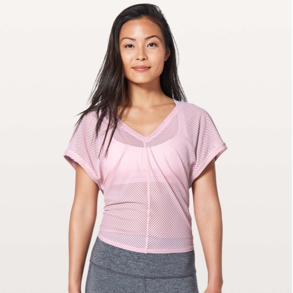 lululemon athletica Tops - NWOT Lululemon Ahead By Miles SS